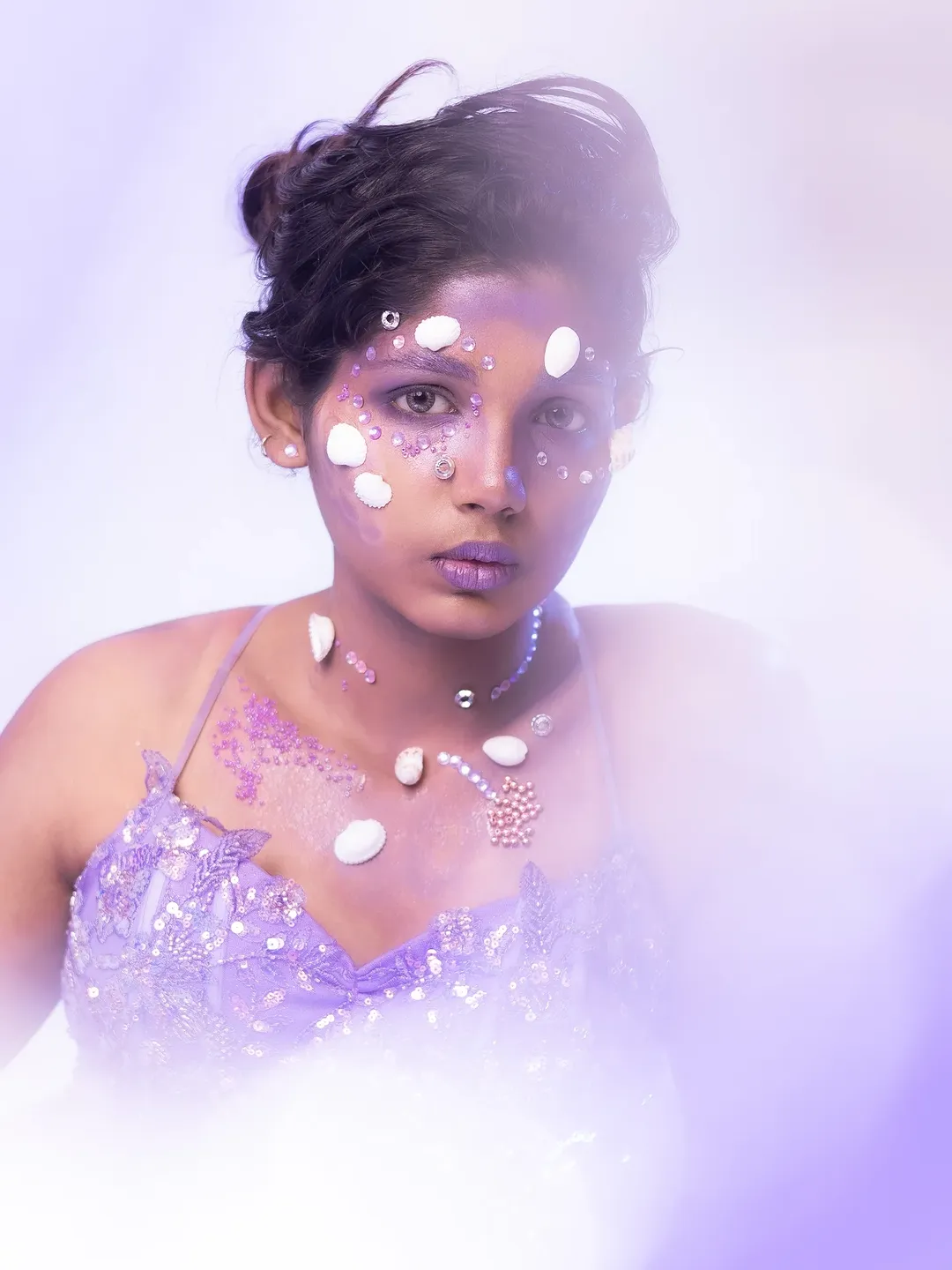 Galaxy Academy - Fashion editorial makeup