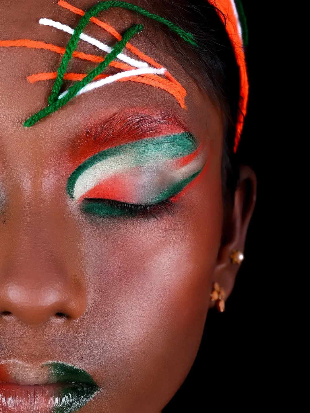 Galaxy Academy - Runway makeup artist work