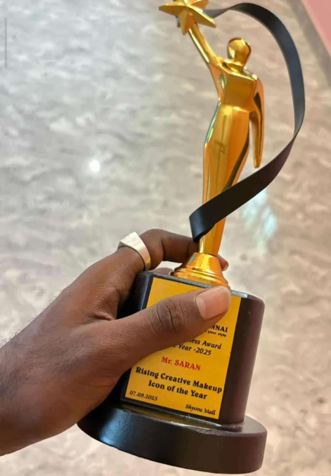 Galaxy Beauty Academy Excellence Award