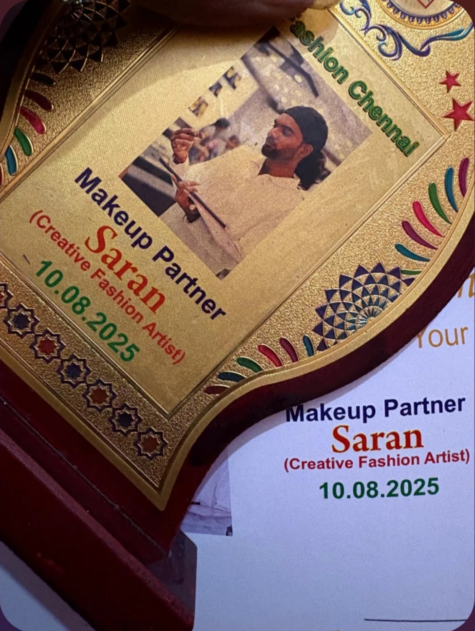 Galaxy Beauty Academy Achievement Award